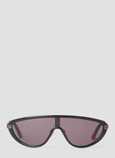Moncler Women Vitesse Shield Sunglasses In Black
