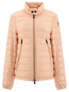 Moncler Walibi Slim Fit Down Jacket In Pink