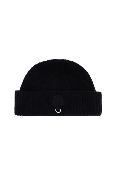 MONCLER WOMEN'S X WILLOW SMITH WOOL BEANIE HAT