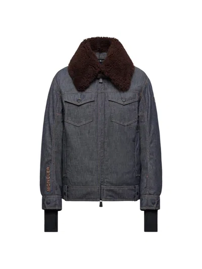 Moncler Women's Yunque Ski Jacket In Gray