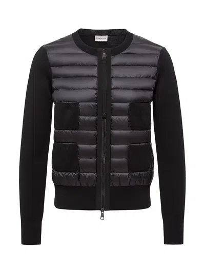 Moncler Women Zip-up Cardigan Black