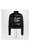 Moncler Logo Patch Padded Jacket In Black