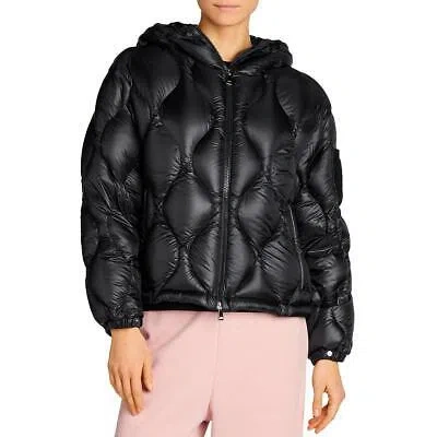 Pre-owned Moncler Womens Anthon Down Quilted Puffer Jacket Coat Bhfo 8027 In Black
