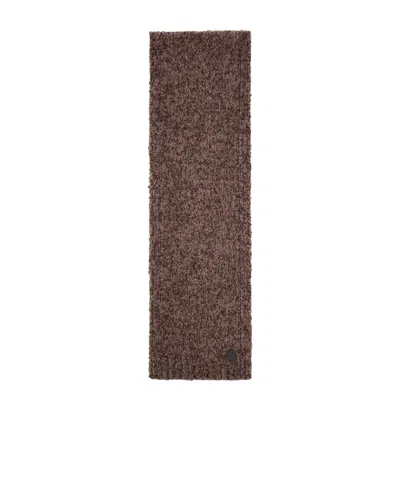 Moncler Wool  Alpaca Blend Scarf In Gray