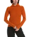Moncler Wool & Alpaca-blend Sweater In Orange