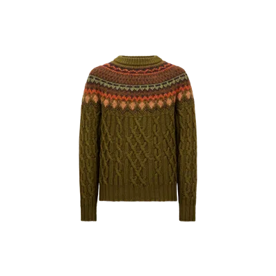 Moncler Pull En Laine Et Alpaga In Multicolour