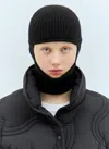 Moncler Wool And Cashmere Balaclava In Black