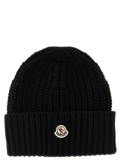 MONCLER WOOL AND CASHMERE BEANIE