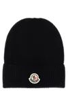 Moncler Wool And Cashmere Beanie In Navy Blue