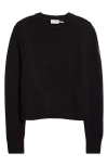 Moncler Wool & Cashmere Boat Neck Sweater In Black
