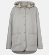 Moncler Reposse Convertible Wool And Cashmere-blend Jacket