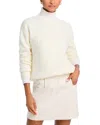 Moncler Wool & Cashmere Embroidered Sweater In Gardenia