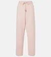 Moncler Pantalon En Laine Et Cachemire In Pink