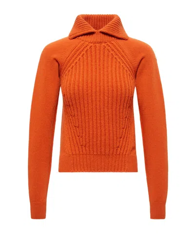 MONCLER CABLE-KNIT TURTLENECK SWEATER