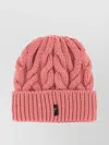 Moncler Wool Beanie Hat Folded Cuff