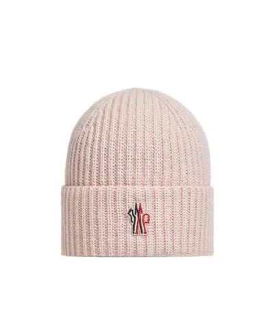 Moncler Kids' Wool Beanie In Neutral