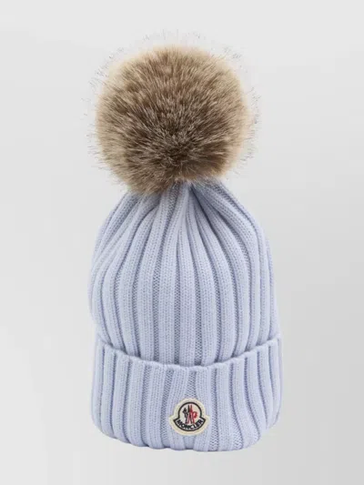 Moncler Wool Beanie Pom Pom