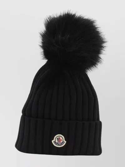 Moncler Wool Beanie Pom Pom