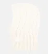 Moncler Wool Beanie In White