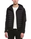 Moncler Wool-blend Cardigan In Black