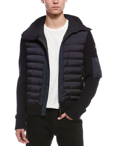 MONCLER MONCLER WOOL-BLEND CARDIGAN