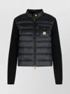 Moncler Wool Blend Jacket Front Pocket In Multi