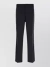 Moncler Wool Blend Straight Leg Trousers