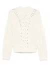 Moncler Pullover Aus Wollgemisch