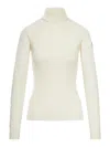 Moncler Wool Blend Sweater In White