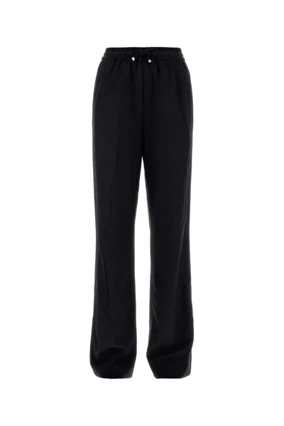 MONCLER MONCLER WOOL BLEND TROUSERS