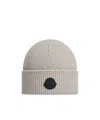 Moncler Wool Cap In Gray
