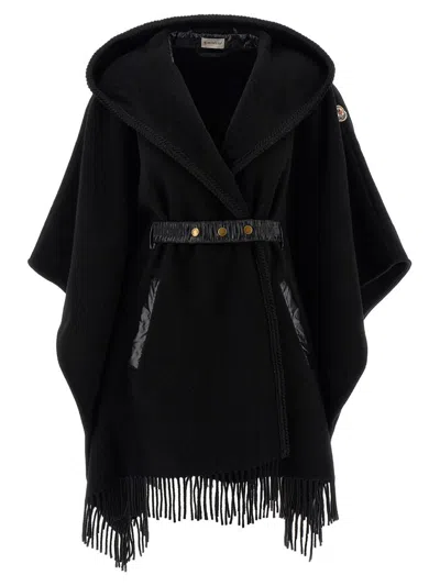 MONCLER MONCLER WOOL CAPE