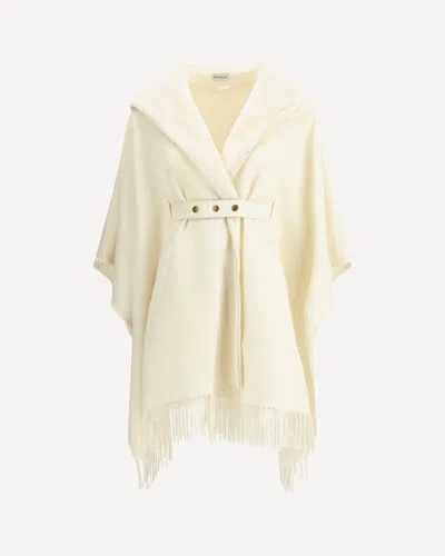 MONCLER WOOL CAPE