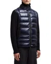 Moncler Long-sleeved Splicing Detail Down Jacket