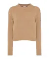 Moncler Womens Wool Sweater In Brown