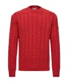 Moncler Cashmere-blend Jumper In Red