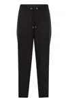 Moncler Wool Blend Gabardine Pants