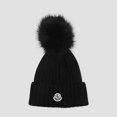 Moncler Hat In Black