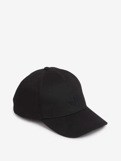 Moncler Wool Hat In Black