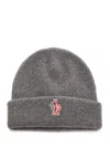 Moncler Wool Hat Hats Grey