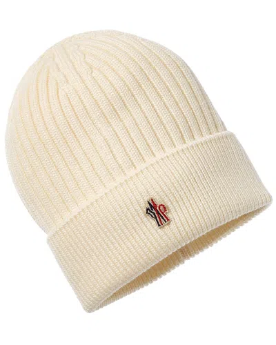 Moncler Wool Hat In Neutral
