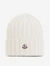 Moncler Wool Hat In White