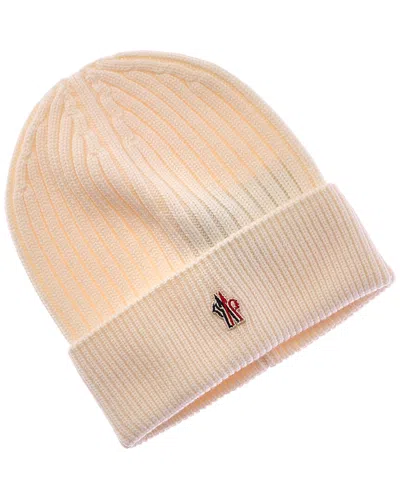 Moncler Wool Hat In Neutral