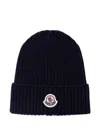 Moncler Wool Hat With Logo