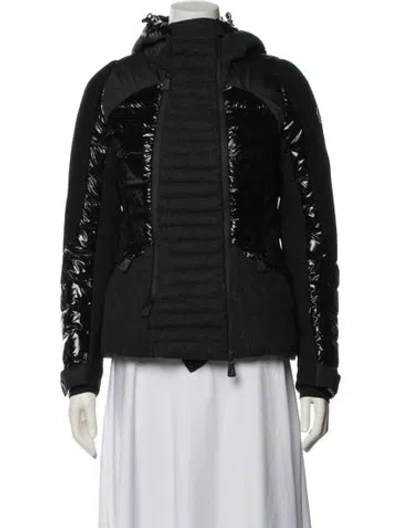 Pre-owned Moncler Wool Jacket In Black