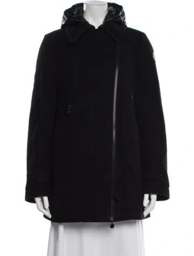 Pre-owned Moncler Wool Jacket In Black