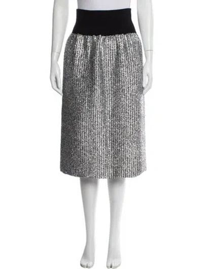 Pre-owned Moncler Wool Knee-length Skirt In Multi