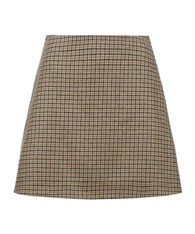 MONCLER MONCLER CHECKERED SKIRT