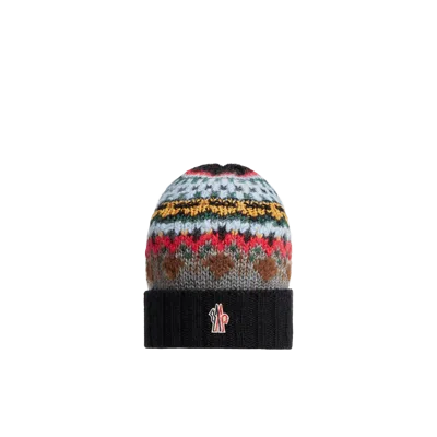 Moncler Wool, Mohair & Alpaca Beanie Multicolor
