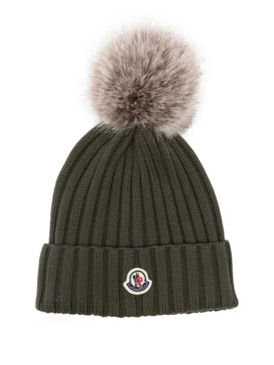 Moncler Wool Pom Pom Beanie
